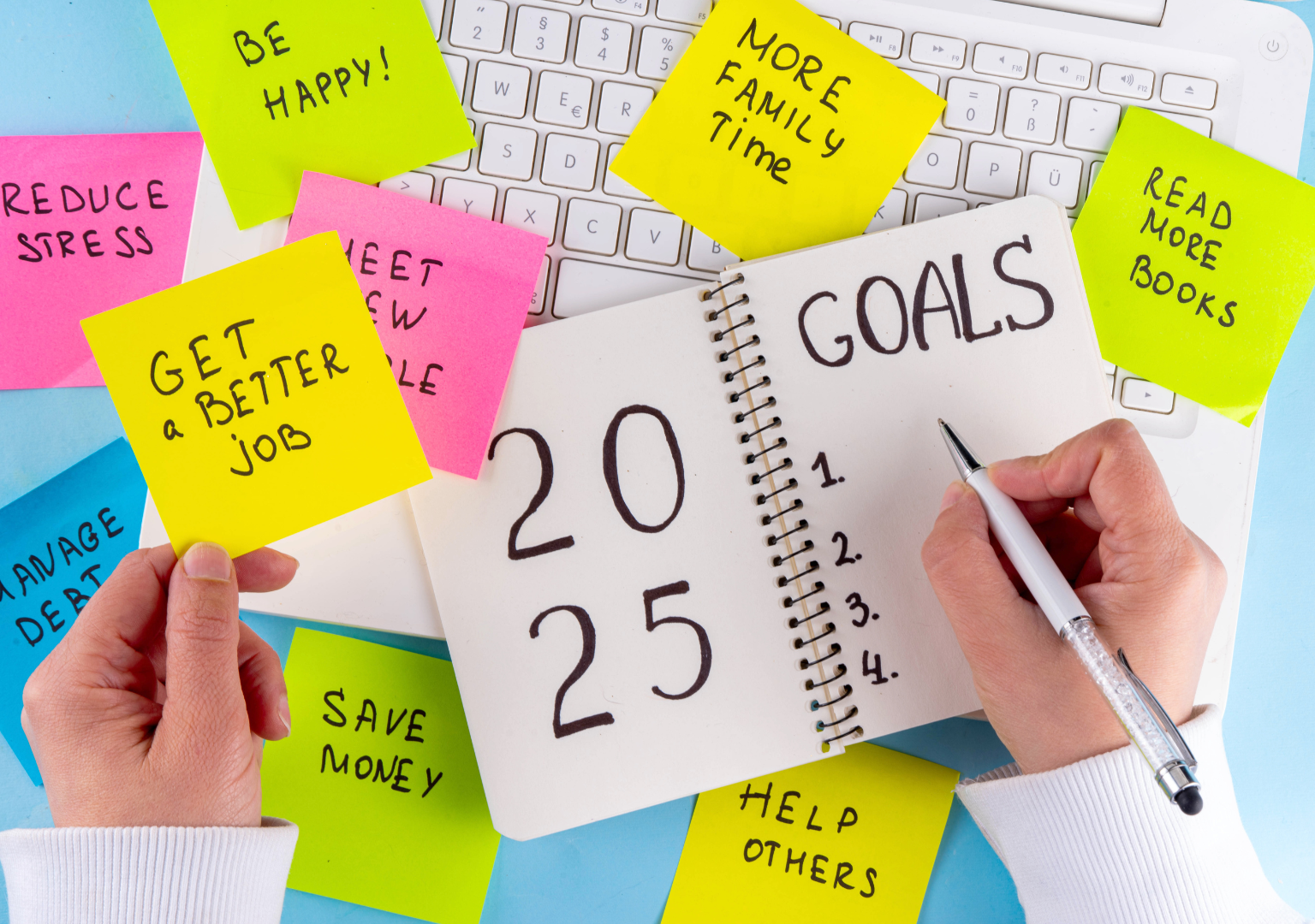 End the year by setting some intentional goals for 2025.