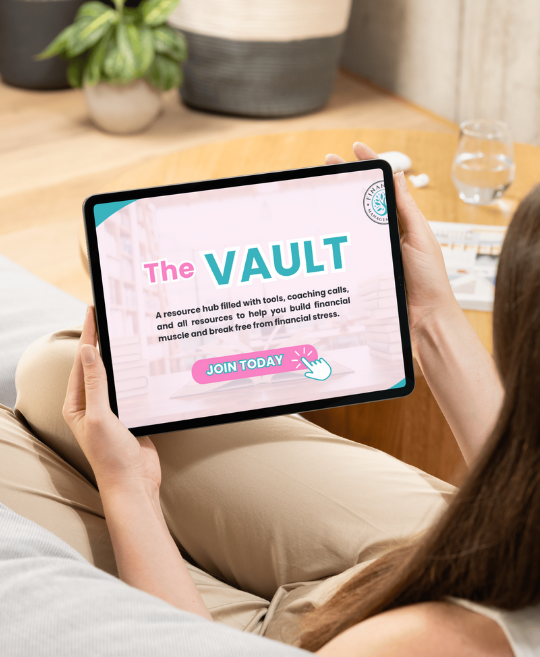 THE VAULT is the heart of the Monthly Coaching program, packed with resources designed to simplify your financial journey