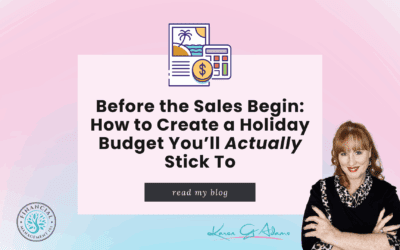 Before the Sales Begin: How to Create a Holiday Budget You’ll Actually Stick To