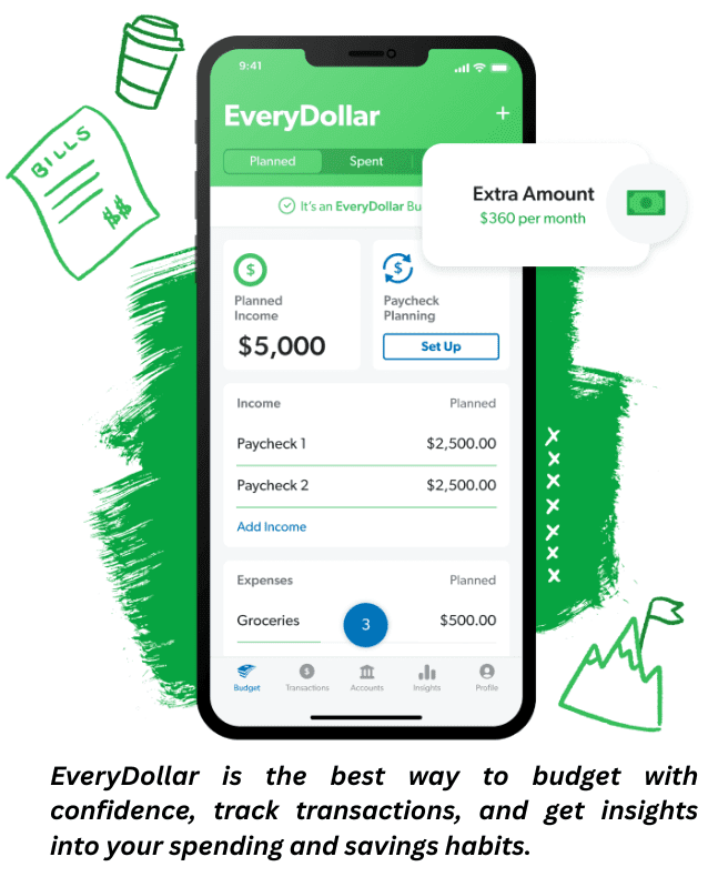 Track Every Dollar Track Every Dollar. Think of it as financial self-care.