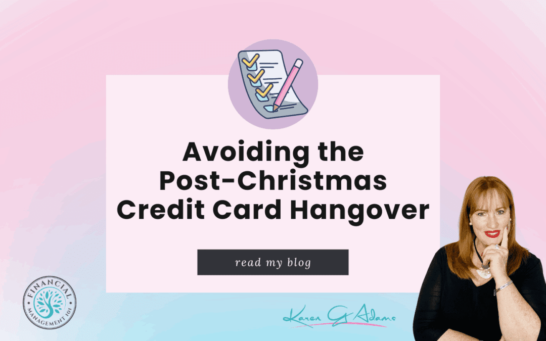 Avoiding the Post-Christmas Credit Card Hangover
