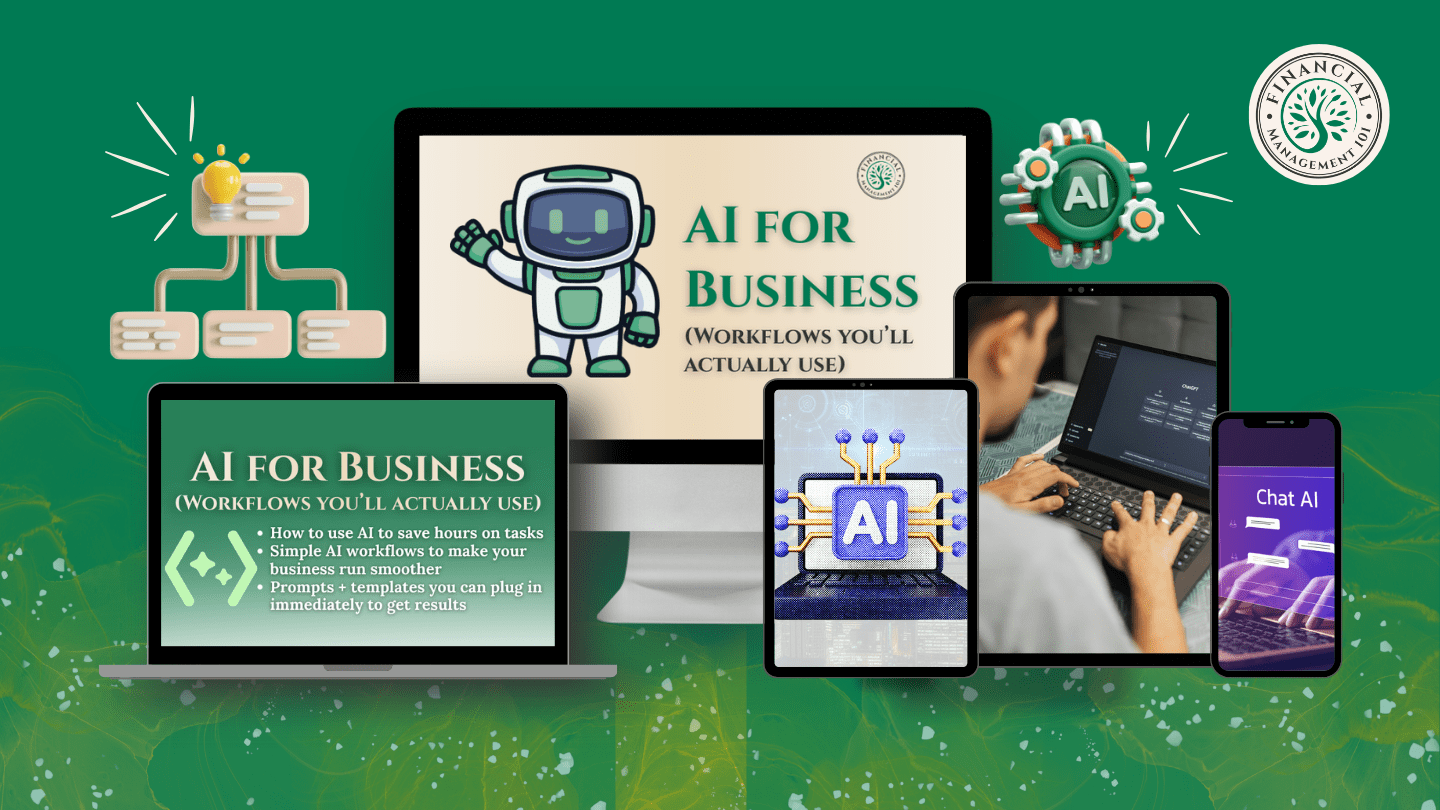 13) AI for Business (Workflows you’ll actually use)