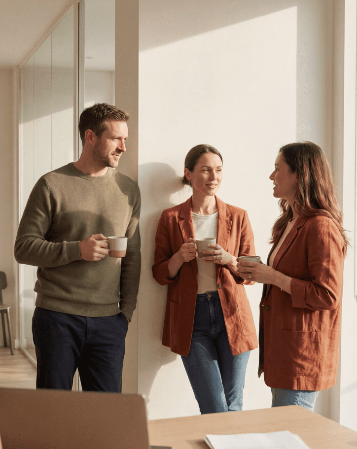 Reassurance is part of support
