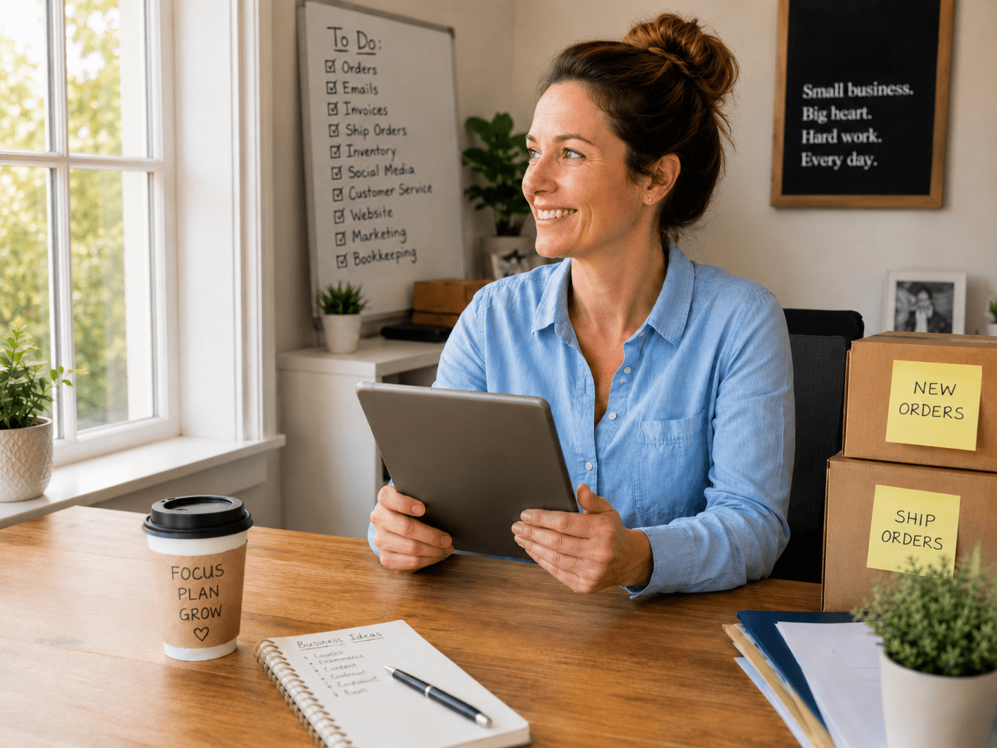 Success is building a business that supports your life.
