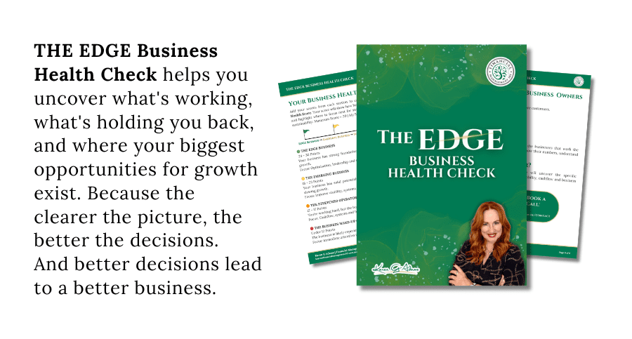 THE EDGE BUSINESS HEALTH CHECK THE EDGE BUSINESS HEALTH CHECK
