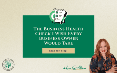 The Business Health Check I Wish Every Business Owner Would Take