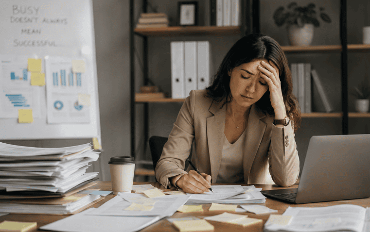 Busy Doesn't Always Mean Successful
