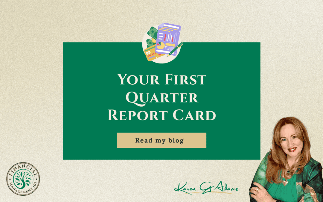 Your First Quarter Report Card